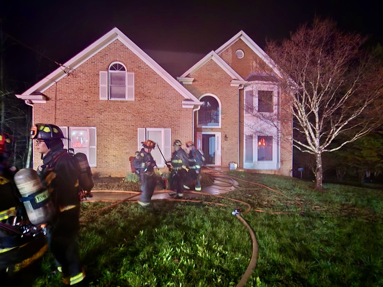 Lightning Strikes Causing Structure Fire