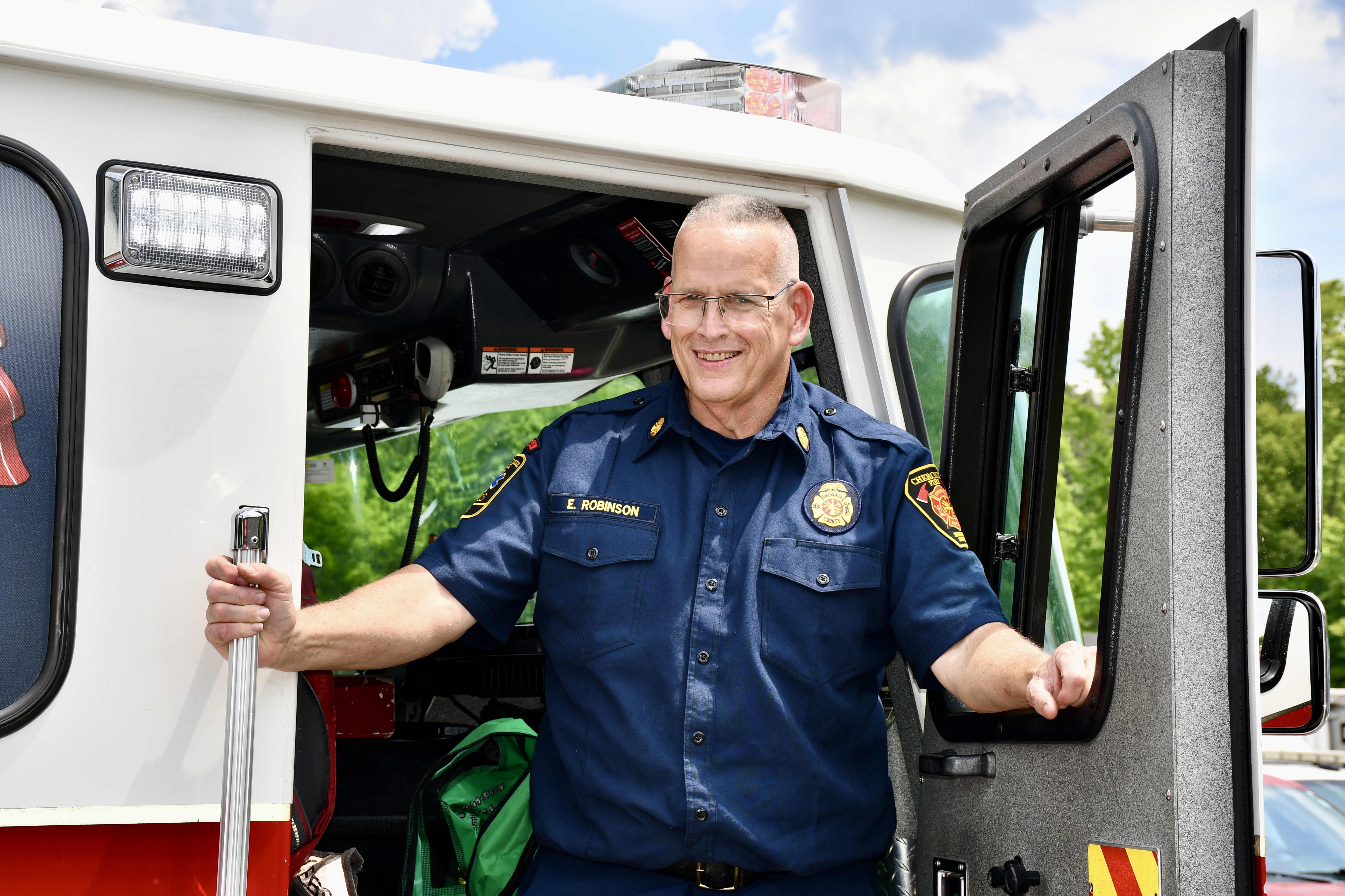 Celebration Held for Fire Chief Eddie Robinson